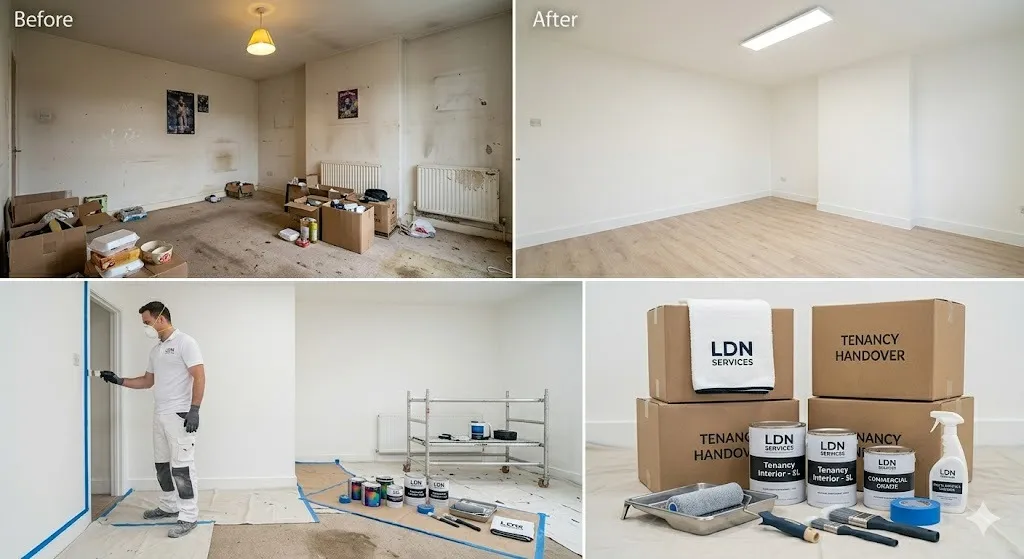 End Of Tenancy Painting service in London Borough of Hammersmith and Fulham - Fulham Painters