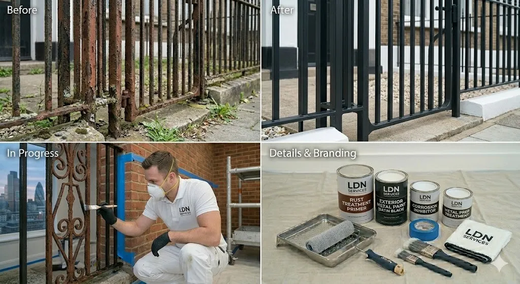 Rust Treatment Painting service in London Borough of Hammersmith and Fulham - Fulham Painters